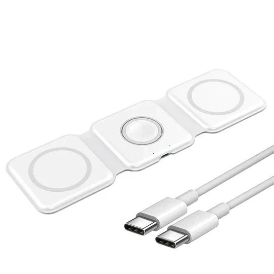 Foldable 3in1 Charger™ - Fast, Flexible, and Portable Charging