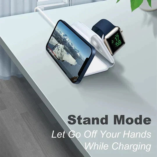 Foldable 3in1 Charger™ - Fast, Flexible, and Portable Charging