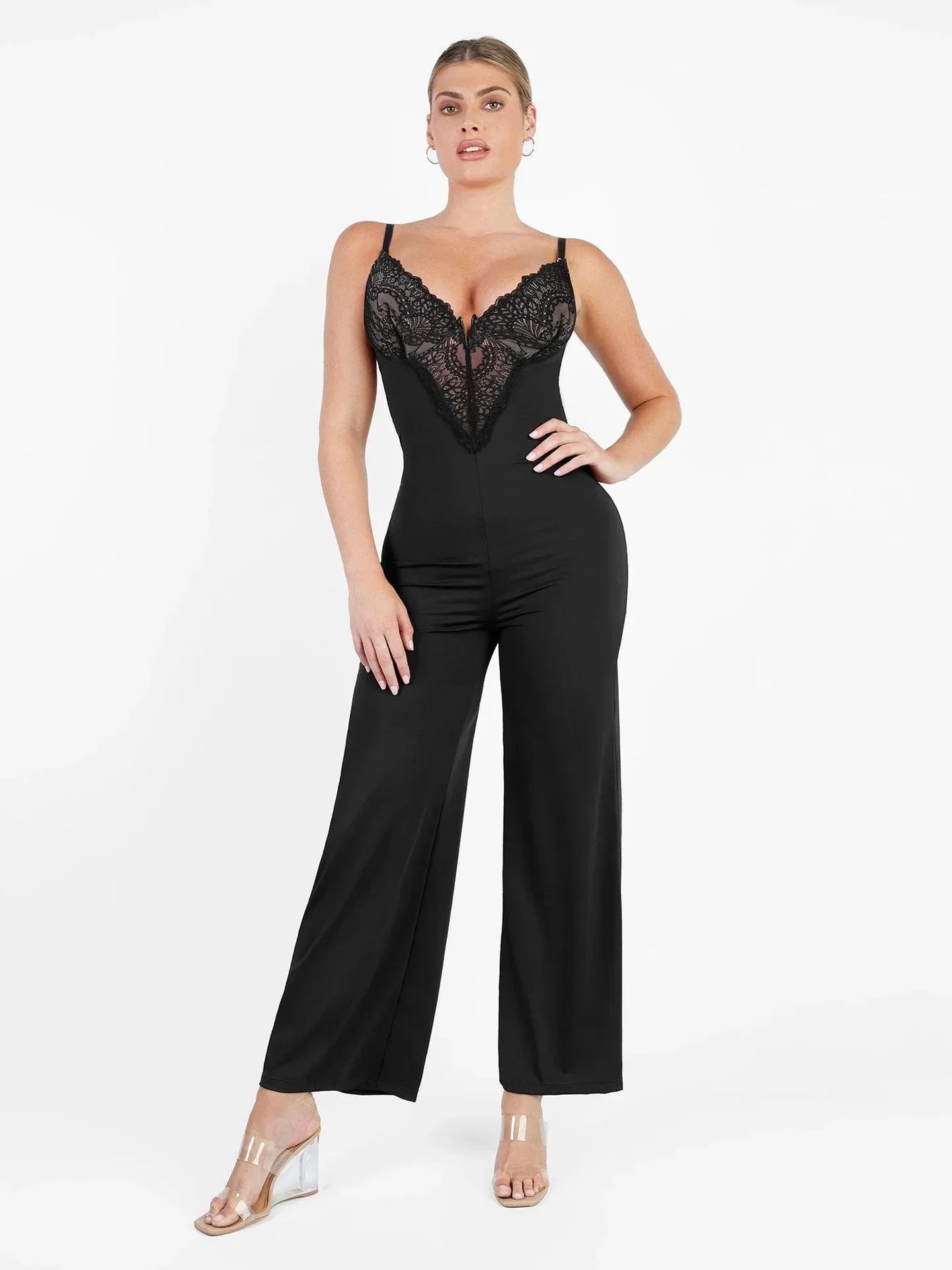 Lace Shapewear Jumpsuit™ - Trendy and Flattering Silhouette