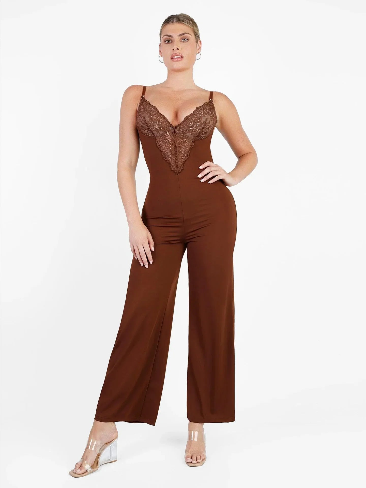 Lace Shapewear Jumpsuit™ - Trendy and Flattering Silhouette